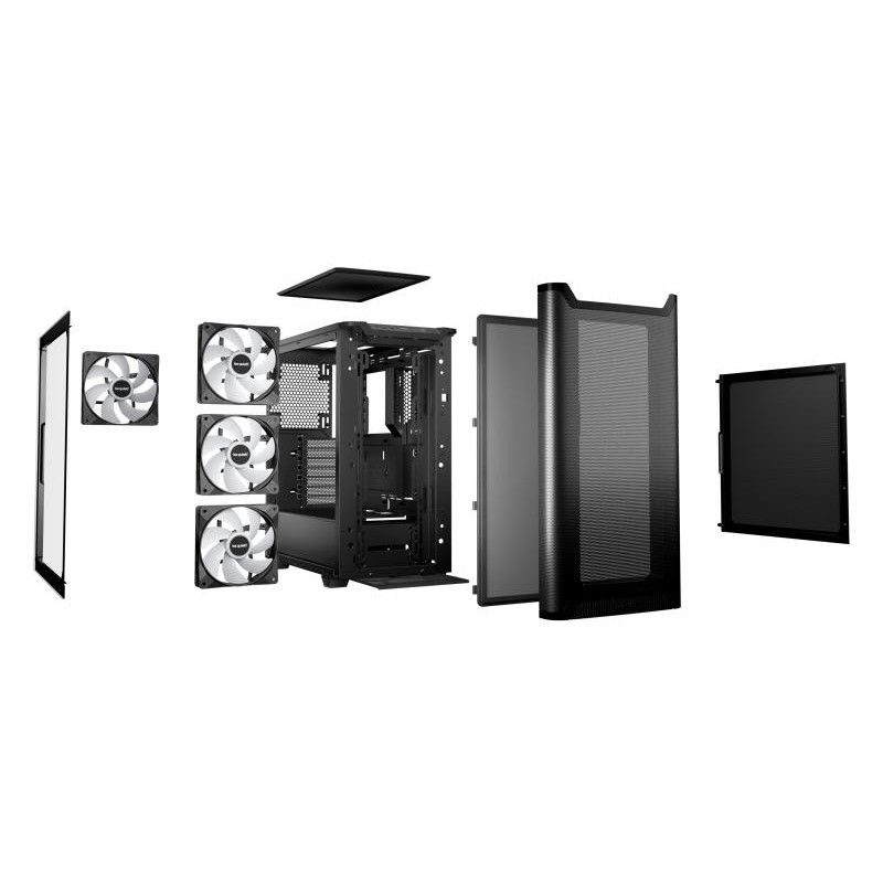 BE QUIET! PURE BASE 501 DX Black · Boîtiers · Informat Systems Strasbourg (image 3)