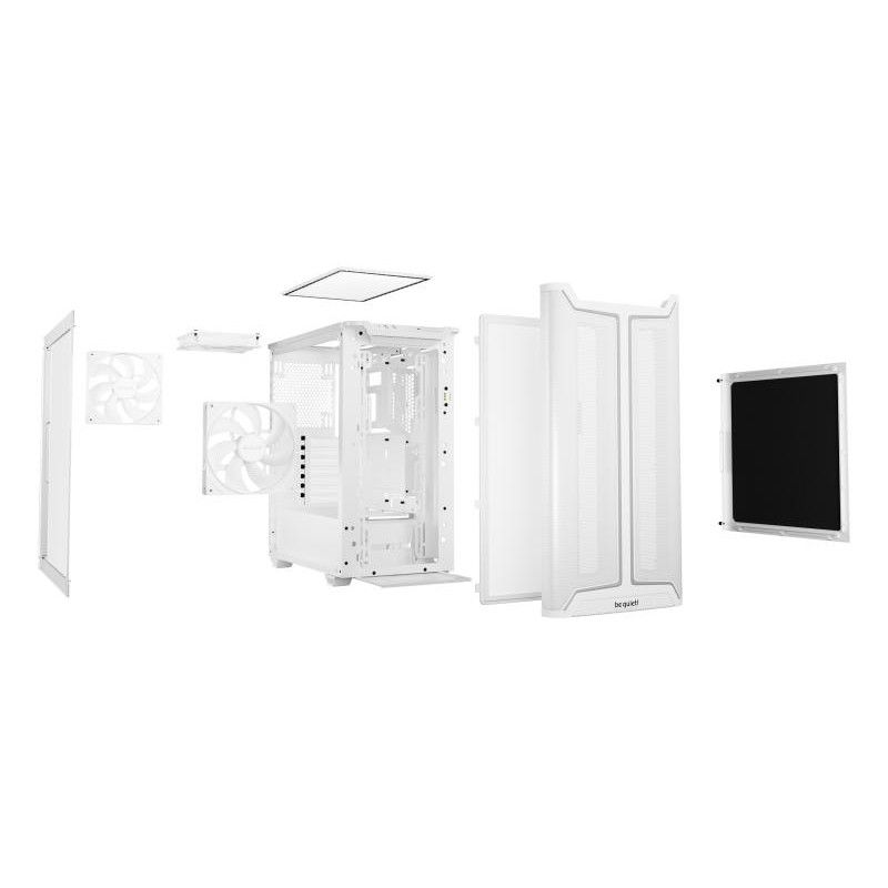 BE QUIET! PURE BASE 501 DX White · Boîtiers · Informat Systems Strasbourg (image 3)
