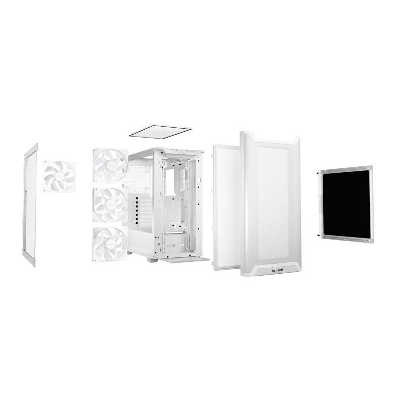 BE QUIET! PURE BASE 501 LX WHITE · Boîtiers · Informat Systems Strasbourg (image 3)