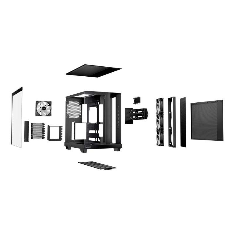 BE QUIET! Light Base 500 LX Black · Boîtiers · Informat Systems Strasbourg (image 4)