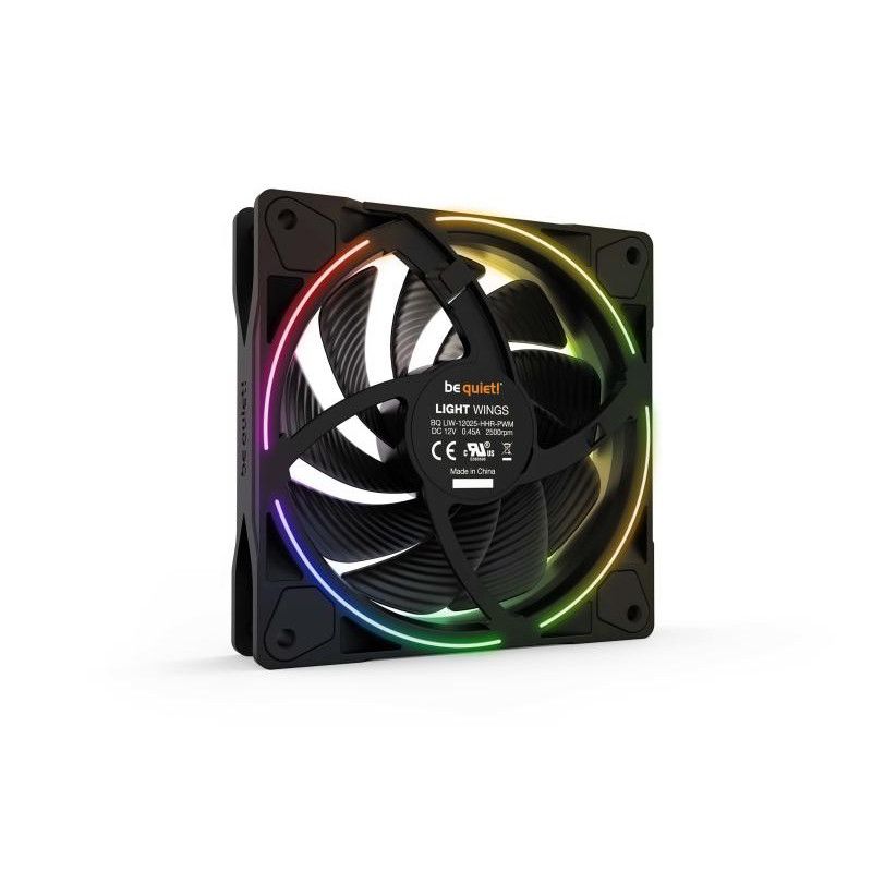 BE QUIET! LIGHT WINGS 120mm PWM high-speed Triple-Pack · Ventilateur Boitier · Informat Systems Strasbourg (image 4)