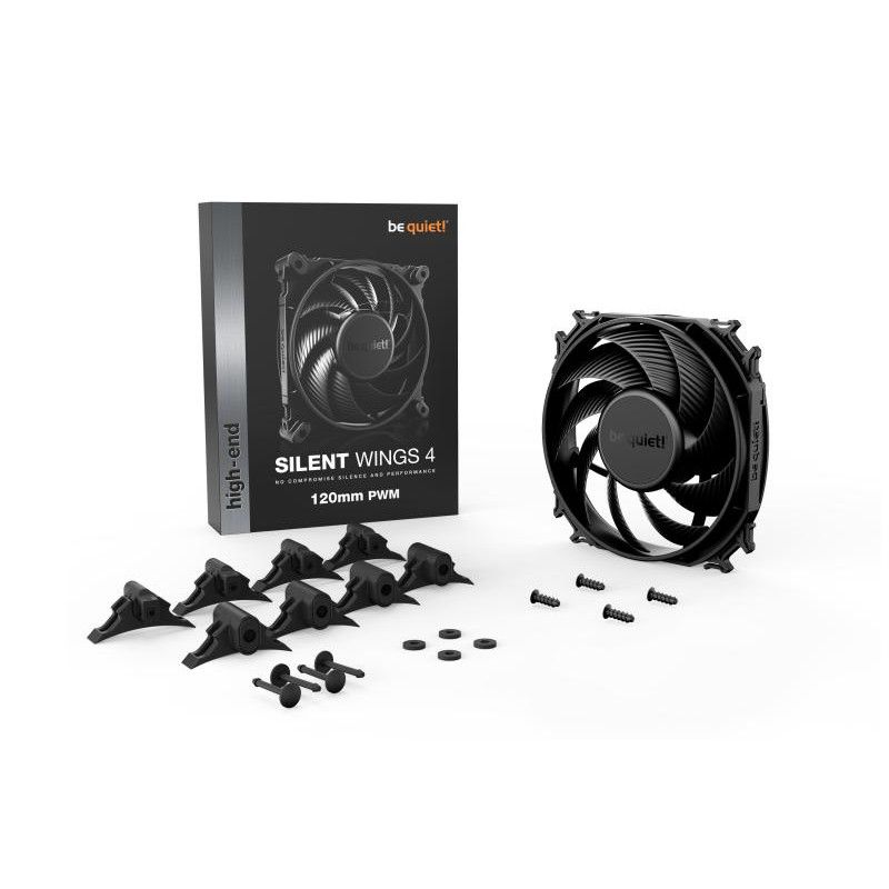 BE QUIET! SILENT WINGS 4 120mm PWM · Ventilateur Boitier · Informat Systems Strasbourg (image 4)