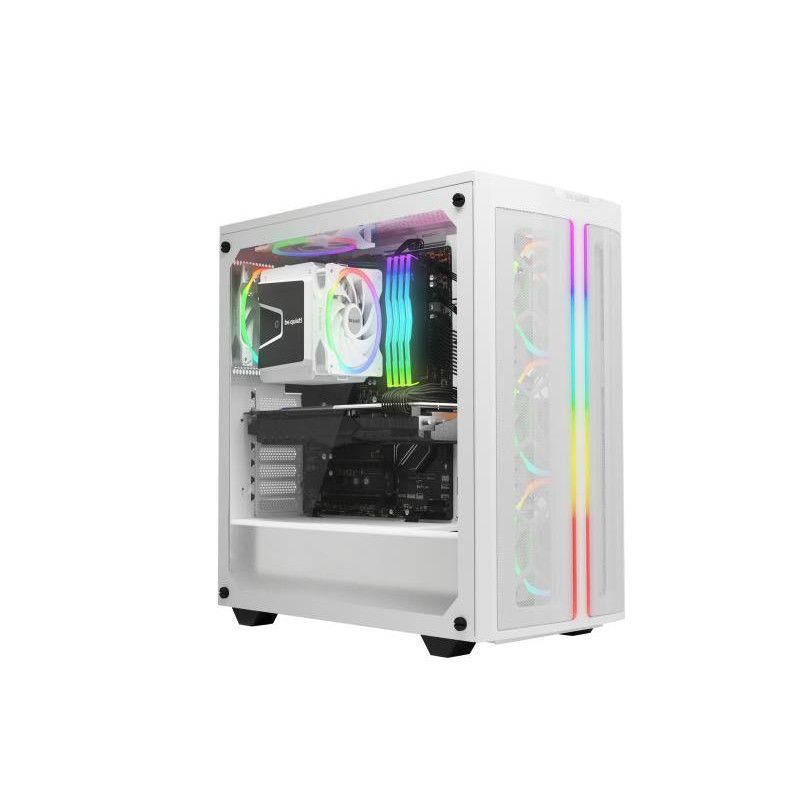 BE QUIET! LIGHT WINGS White 140mm PWM high-speed Triple-Pack · Ventilateur Boitier · Informat Systems Strasbourg (image 2)