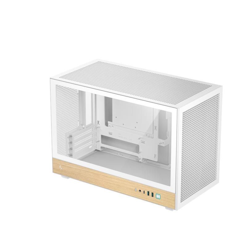 DEEPCOOL CH260 WOOD WH · Boîtiers · Informat Systems Strasbourg