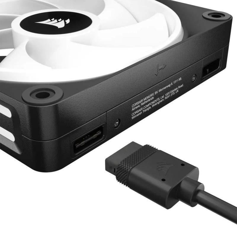 CORSAIR Kit d'extension ventilateur PWM 120 mm CORSAIR iCUE LINK QX120 RGB · Refroidissement PC · Informat Systems Strasbourg (image 5)