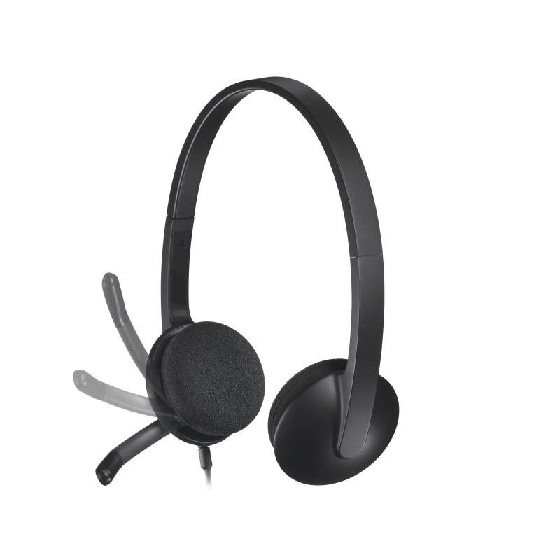Logitech H340 - Casque USB · Casques · Informat Systems Strasbourg (image 3)