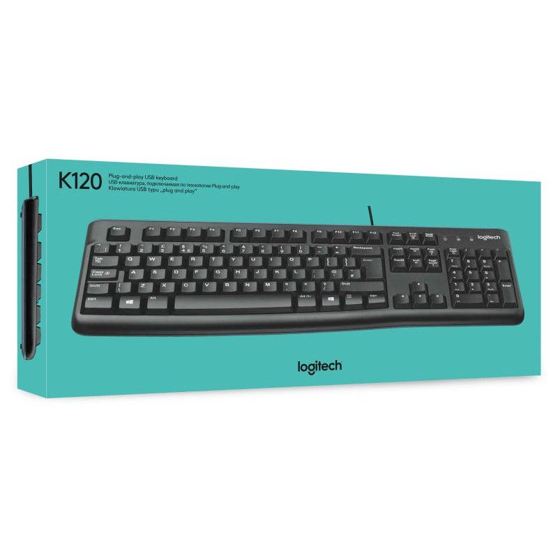 Logitech K120 USB Noir OEM · Claviers PC · Informat Systems Strasbourg (image 11)