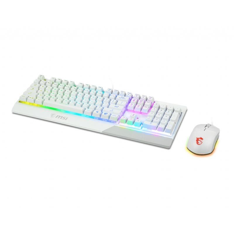 MSI VIGOR GK30 COMBO WHITE FR · Claviers PC · Informat Systems Strasbourg (image 2)