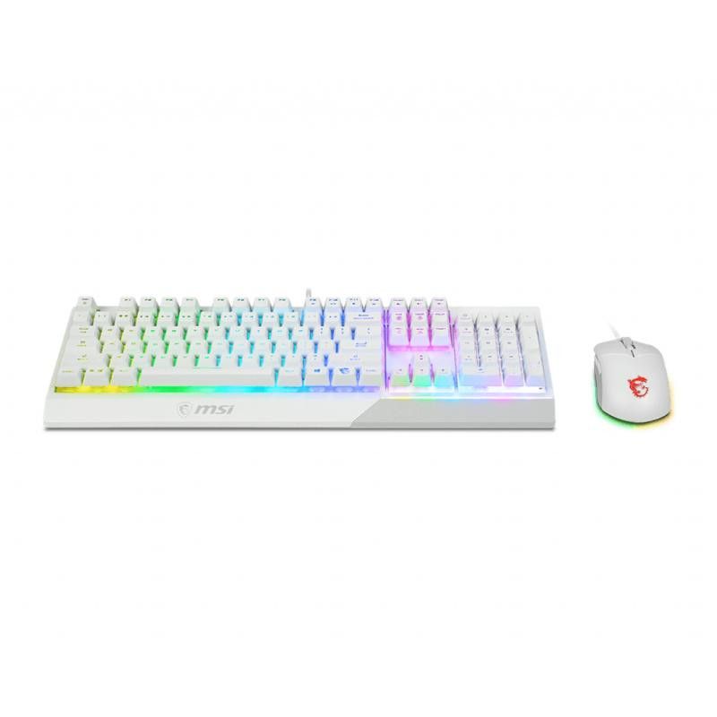 MSI VIGOR GK30 COMBO WHITE FR · Claviers PC · Informat Systems Strasbourg (image 3)