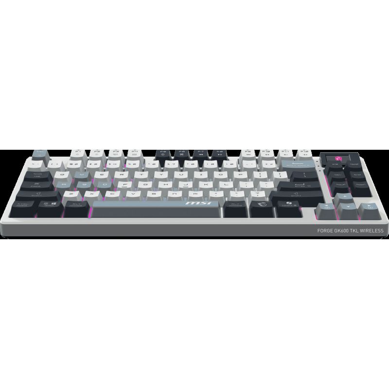 MSI FORGE GK600 TKL W SKY FR · Claviers PC · Informat Systems Strasbourg (image 3)