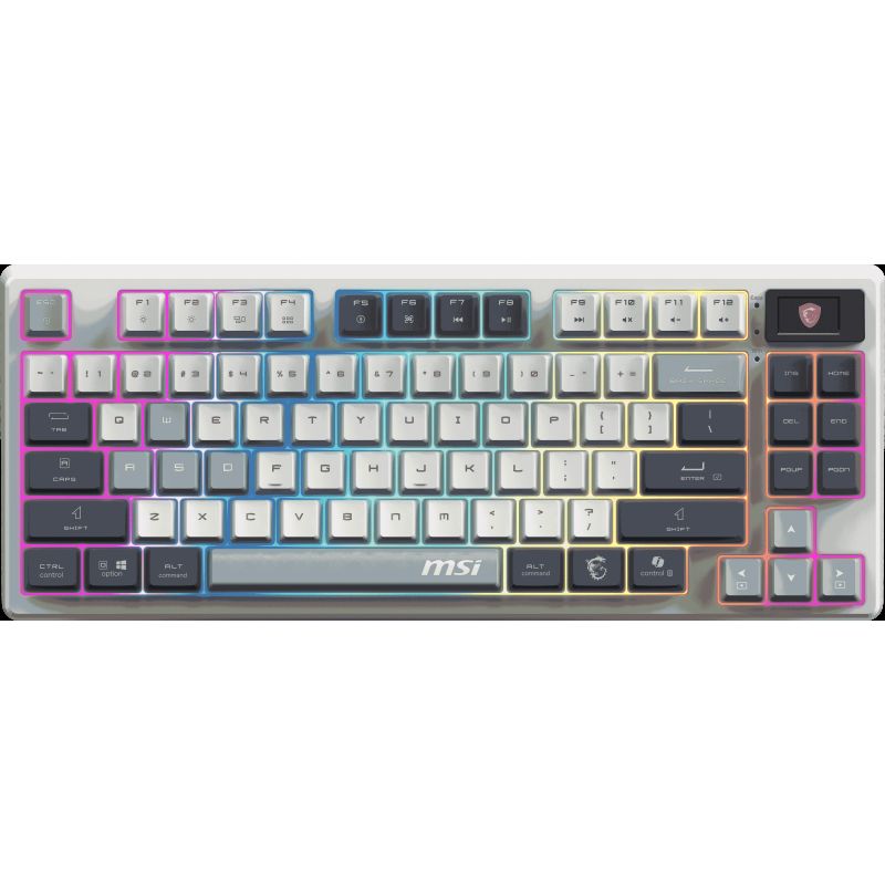 MSI FORGE GK600 TKL W SKY FR · Claviers PC · Informat Systems Strasbourg (image 6)
