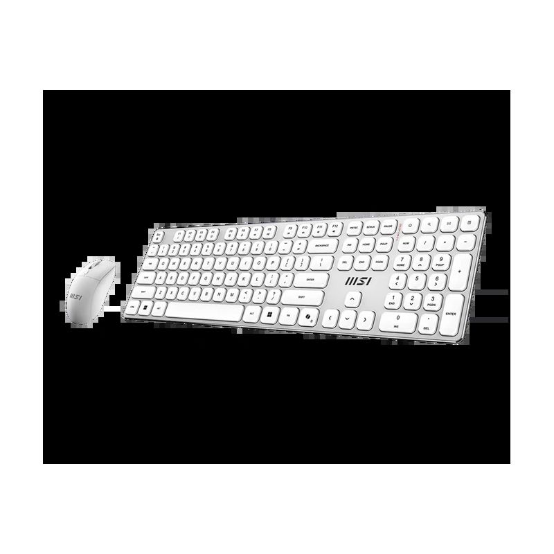 MSI FORGE K210 W COMBO WHITE FR · Claviers PC · Informat Systems Strasbourg