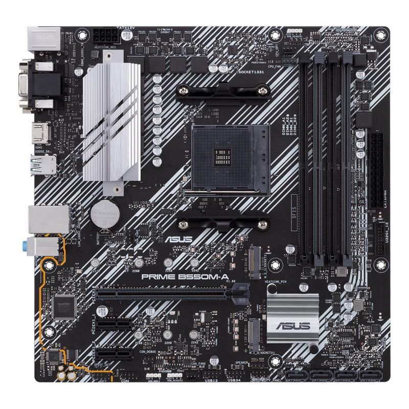 ASUS PRIME B550M-A · Cartes mères · Informat Systems Strasbourg (image 4)