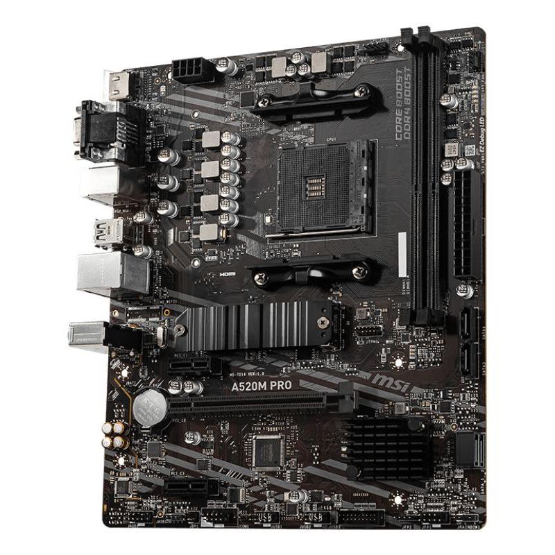 MSI A520M PRO · Cartes mères · Informat Systems Strasbourg (image 2)