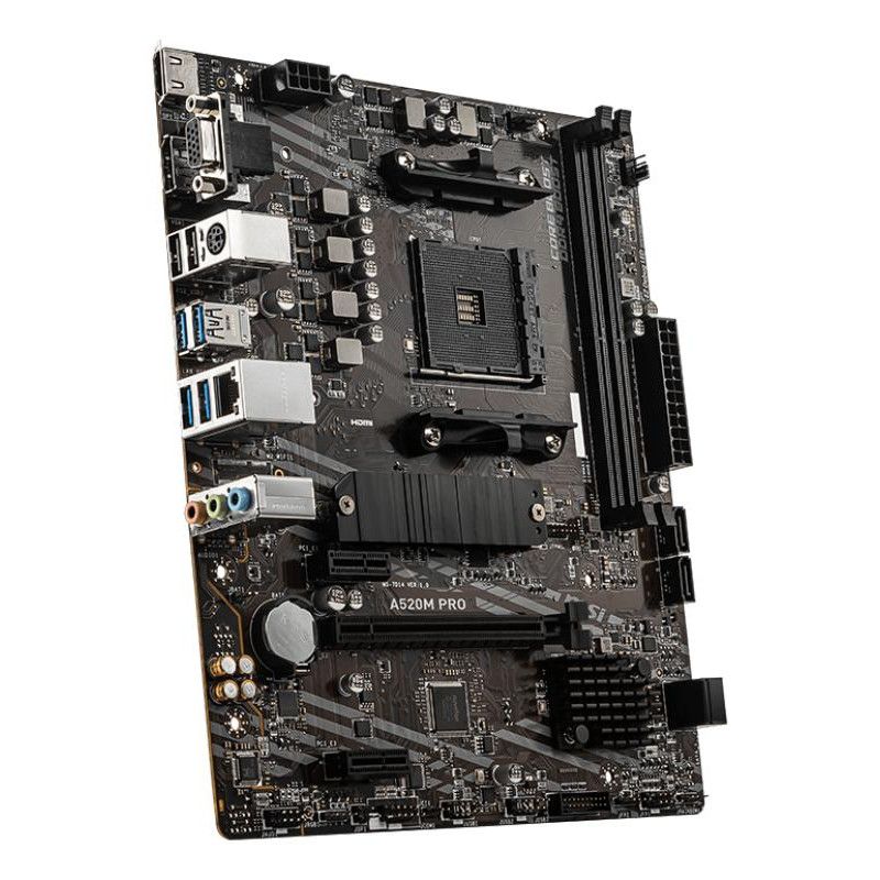 MSI A520M PRO · Cartes mères · Informat Systems Strasbourg (image 3)