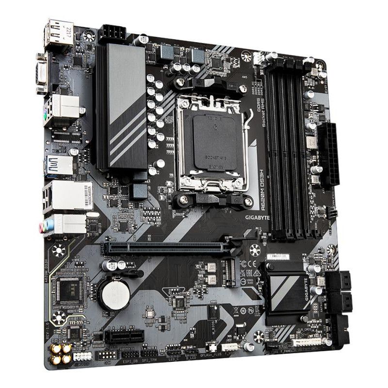 GIGABYTE A620M DS3H · Cartes mères · Informat Systems Strasbourg (image 3)