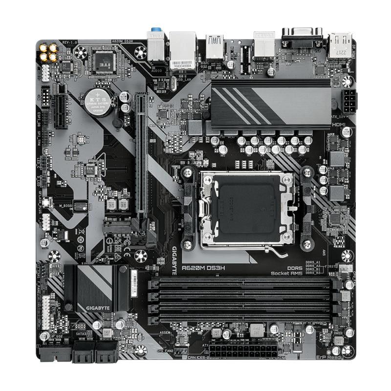 GIGABYTE A620M DS3H · Cartes mères · Informat Systems Strasbourg (image 4)