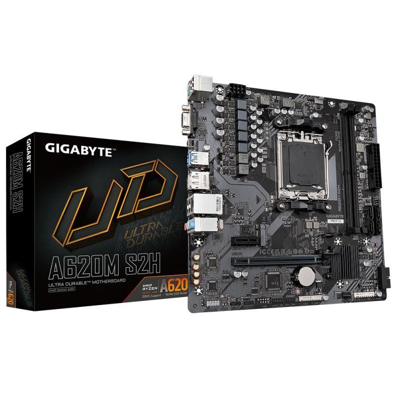 GIGABYTE A620M S2H · Cartes mères · Informat Systems Strasbourg