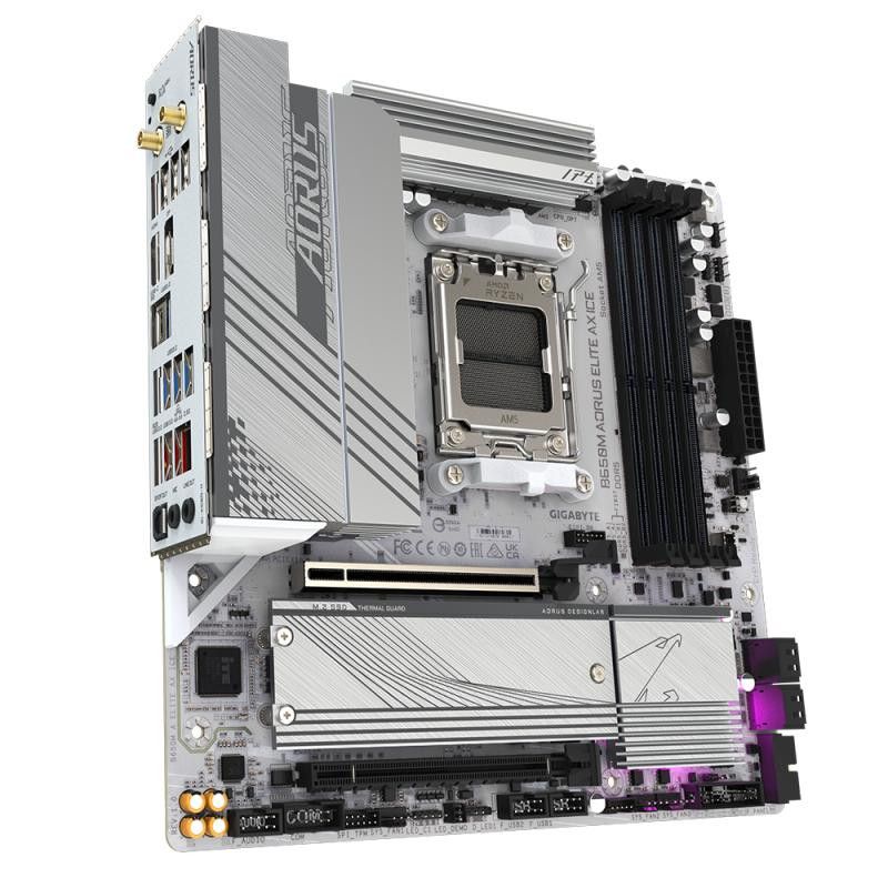 GIGABYTE B650M A ELITE AX ICE o · Cartes mères · Informat Systems Strasbourg (image 3)