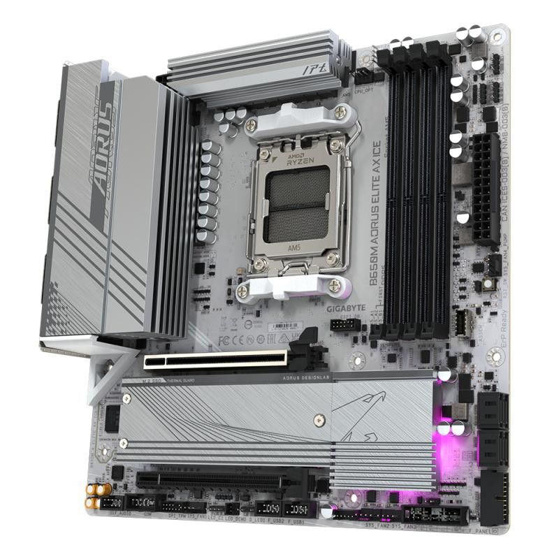 GIGABYTE B650M A ELITE AX ICE o · Cartes mères · Informat Systems Strasbourg (image 4)