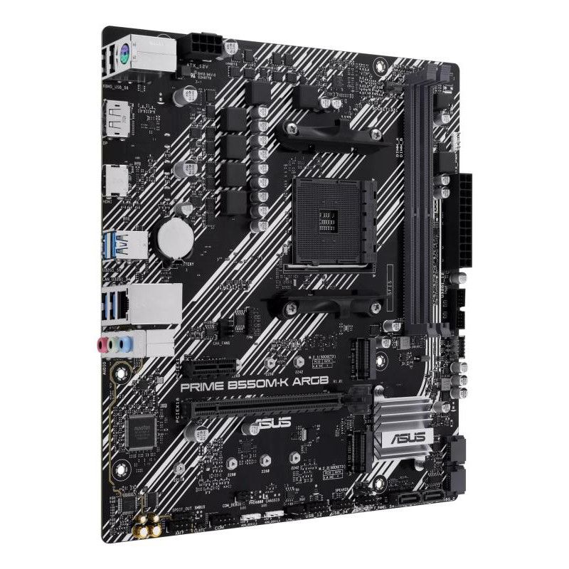 ASUS PRIME B550M-K ARGB · Cartes mères · Informat Systems Strasbourg (image 3)