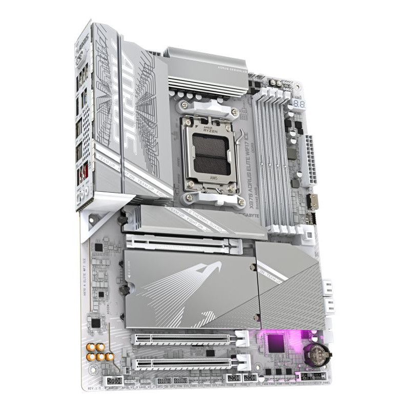 GIGABYTE X870 A ELITE WF7 ICE · Cartes mères · Informat Systems Strasbourg (image 3)