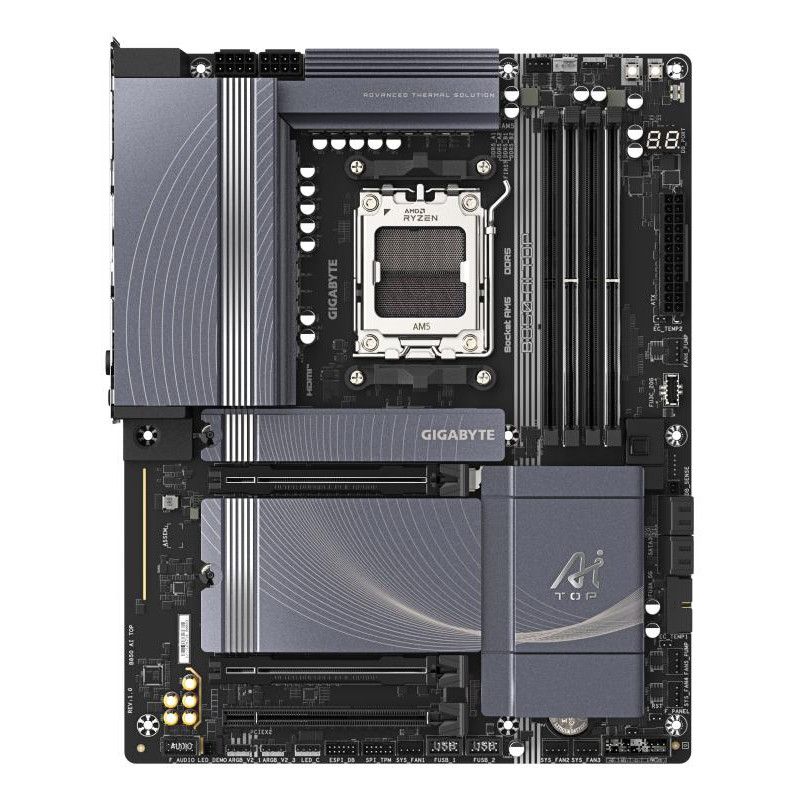 GIGABYTE B850 AI TOP · Cartes mères · Informat Systems Strasbourg (image 2)