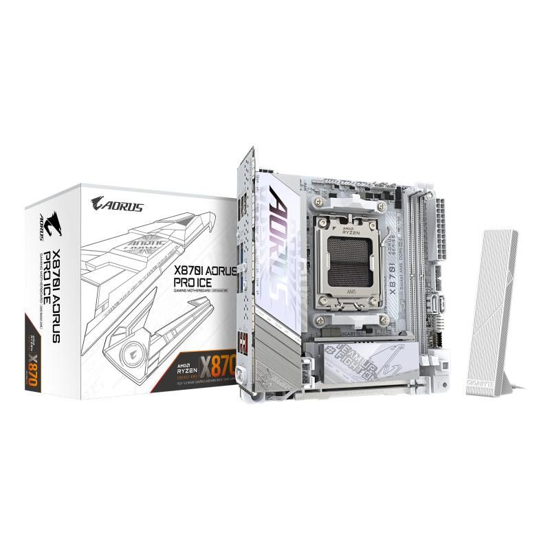 GIGABYTE X870I AORUS PRO ICE · Cartes mères · Informat Systems Strasbourg