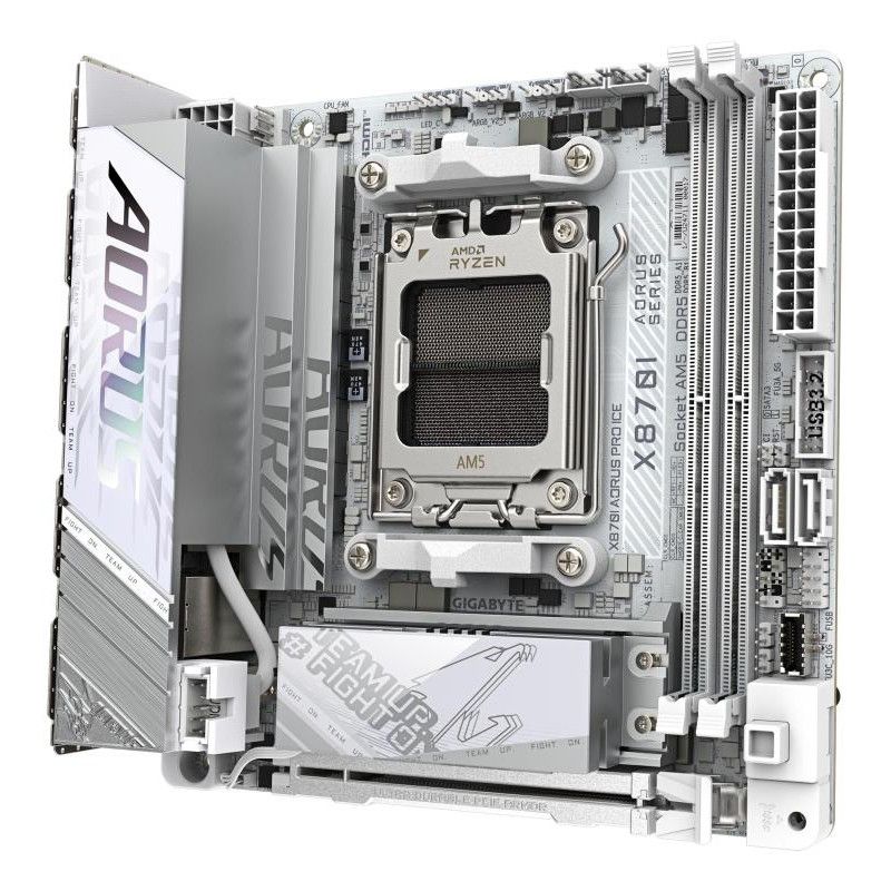 GIGABYTE X870I AORUS PRO ICE · Cartes mères · Informat Systems Strasbourg (image 3)