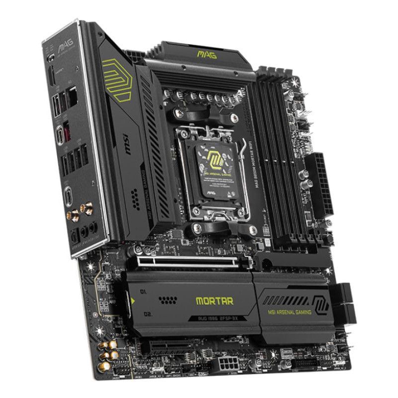 MSI MAG B850M MORTAR WIFI · Cartes mères · Informat Systems Strasbourg (image 4)