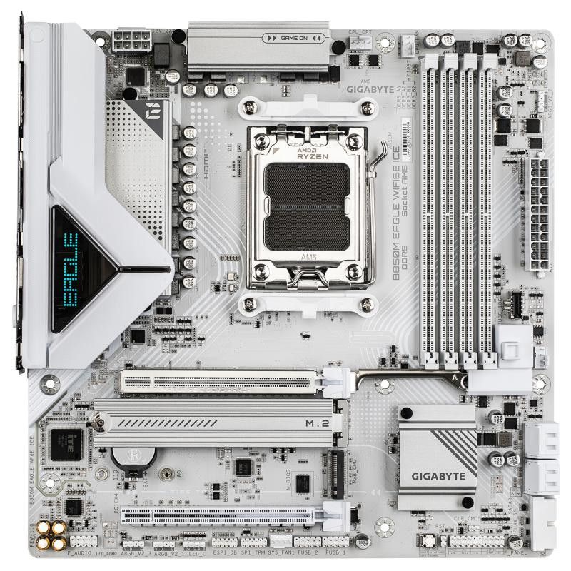GIGABYTE B850M EAGLE WF6E ICE o · Cartes mères · Informat Systems Strasbourg