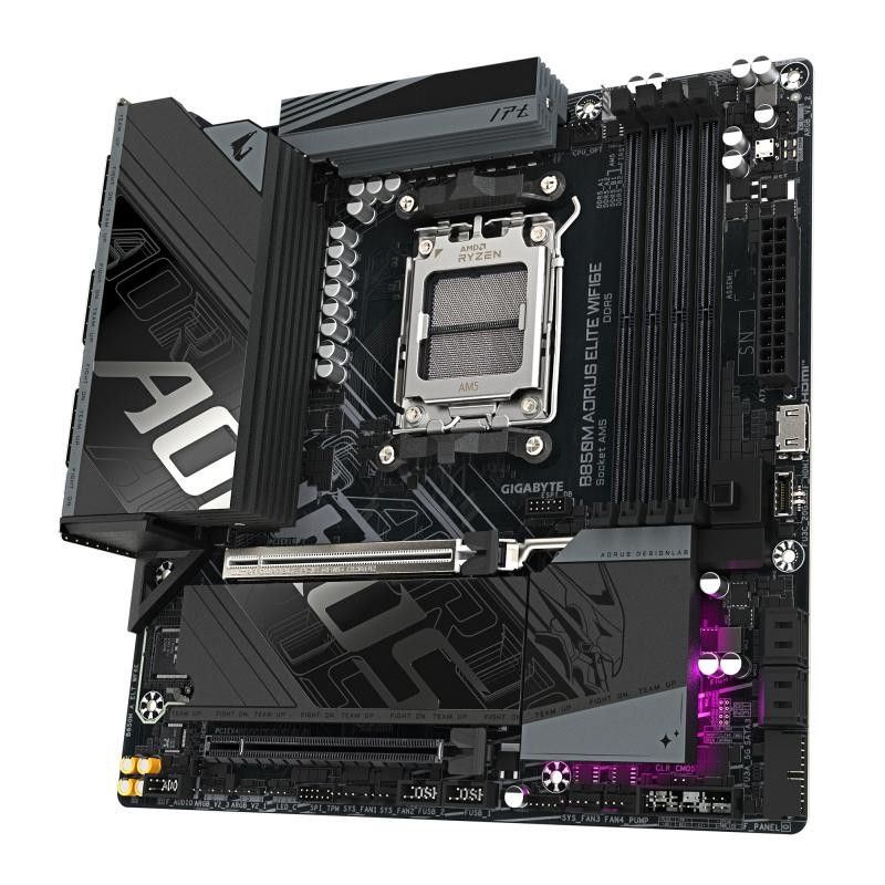 GIGABYTE B850M AORUS ELiTE WF6E · Cartes mères · Informat Systems Strasbourg (image 3)
