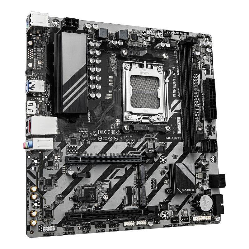 GIGABYTE B840M D2H · Cartes mères · Informat Systems Strasbourg (image 3)