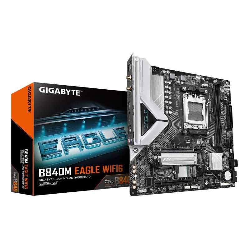 GIGABYTE B840M EAGLE WIFI6 · Cartes mères · Informat Systems Strasbourg