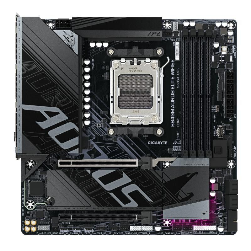 GIGABYTE B840M A ELITE WIFI6E · Cartes mères · Informat Systems Strasbourg (image 2)
