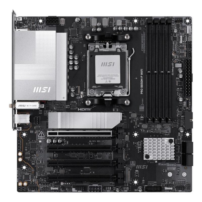 MSI PRO B850M-P WIFI · Cartes mères · Informat Systems Strasbourg (image 2)