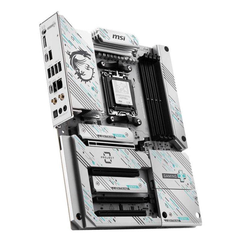 MSI B850 GAMING PLUS WIFI PZ · Cartes mères · Informat Systems Strasbourg (image 3)