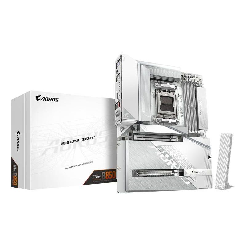 GIGABYTE B850 A STEALTH ICE · Cartes mères · Informat Systems Strasbourg