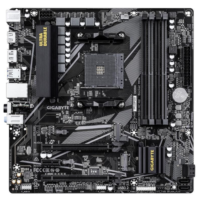 GIGABYTE B550M DS3H AC R2 · Cartes mères · Informat Systems Strasbourg