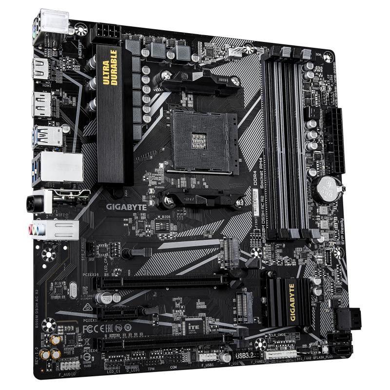 GIGABYTE B550M DS3H AC R2 · Cartes mères · Informat Systems Strasbourg (image 3)