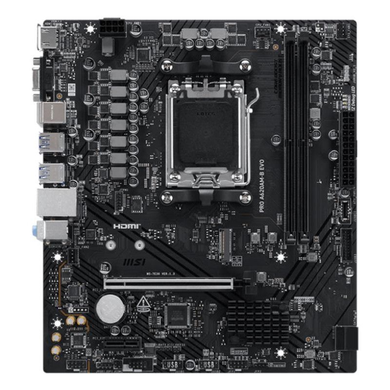 MSI PRO A620AM-B EVO · Cartes mères · Informat Systems Strasbourg (image 2)