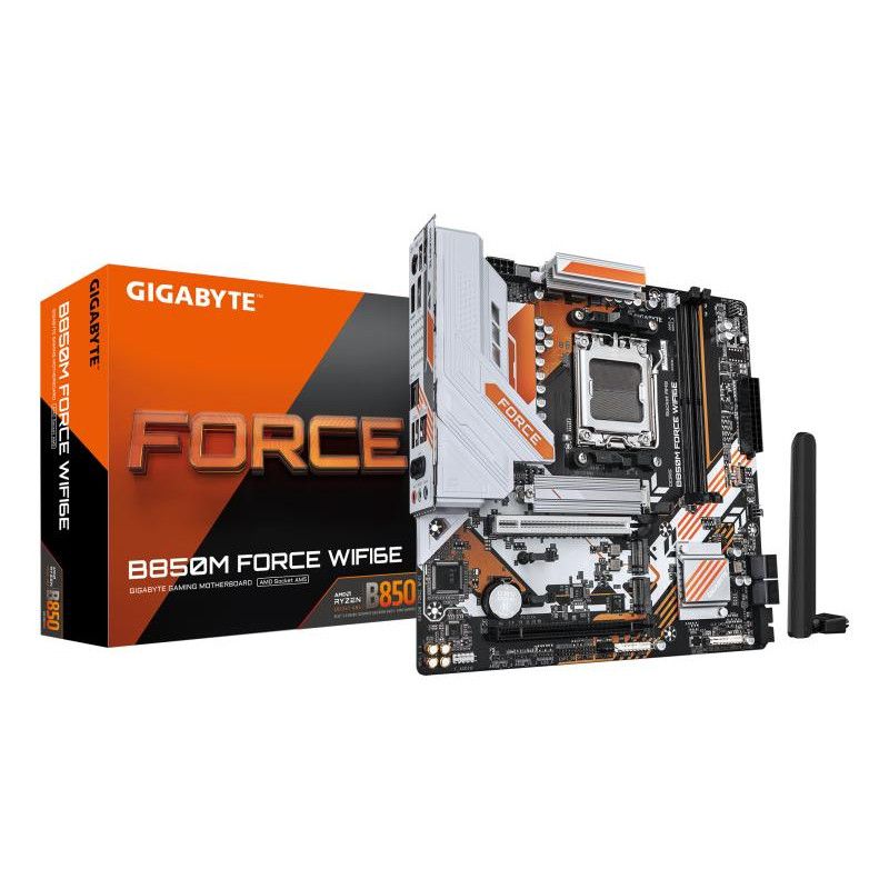 GIGABYTE B850M FORCE WF6E · Cartes mères · Informat Systems Strasbourg (image 2)