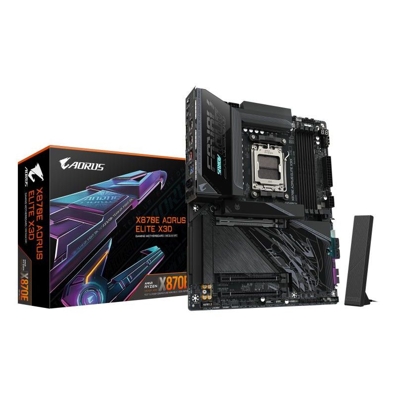 GIGABYTE X870E A ELITE X - X870E X3D · Cartes mères · Informat Systems Strasbourg