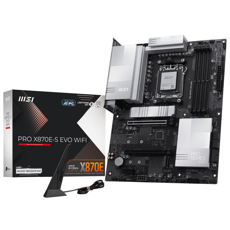 MSI PRO X870E-S EVO WIFI · Cartes mères · Informat Systems Strasbourg (image 4)