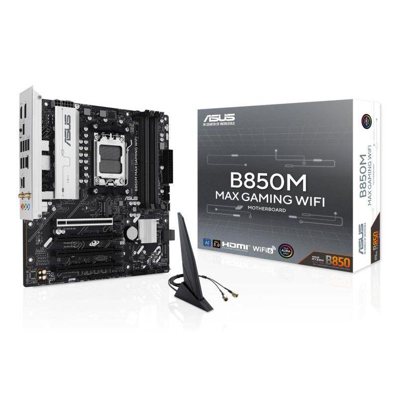ASUS B850M Max Gaming WiFi · Cartes mères · Informat Systems Strasbourg