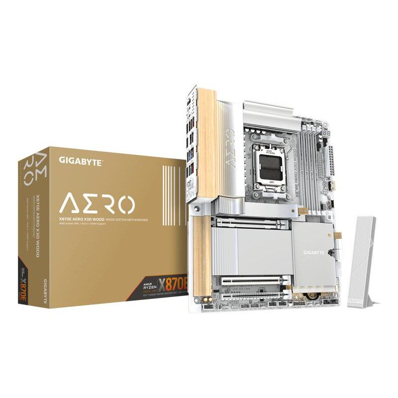 GIGABYTE X870E AERO X WOOD · Cartes mères · Informat Systems Strasbourg