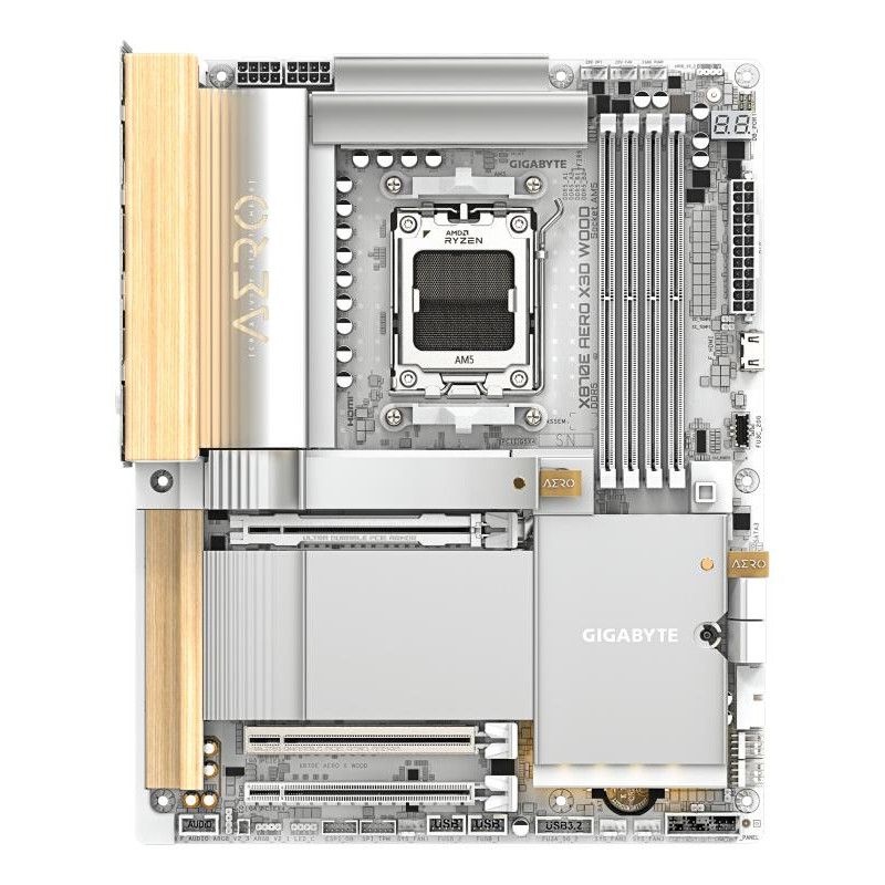GIGABYTE X870E AERO X WOOD · Cartes mères · Informat Systems Strasbourg (image 2)