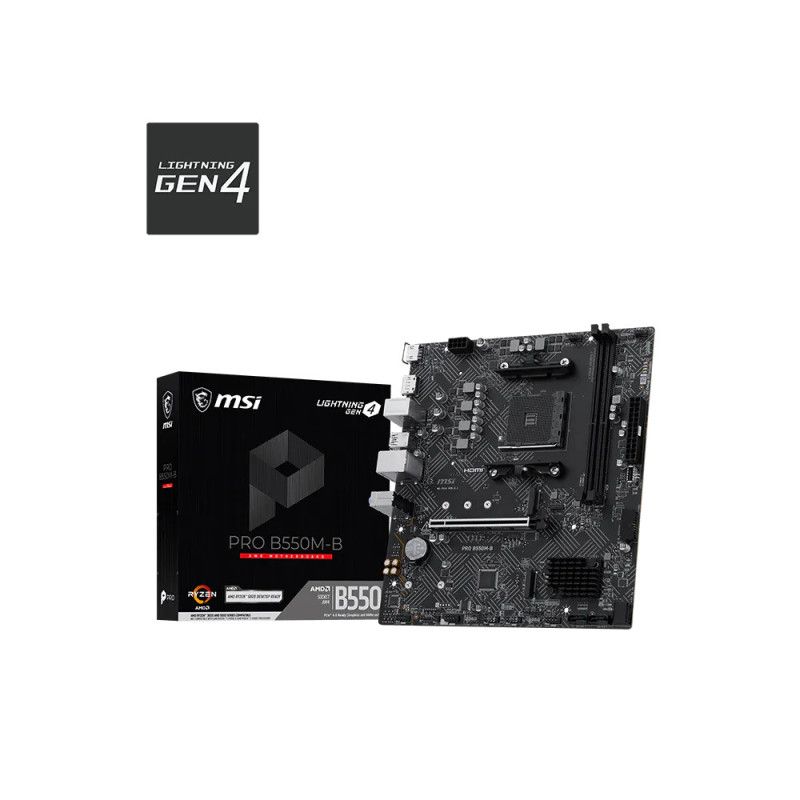 MSI PRO B550M-B · Cartes mères · Informat Systems Strasbourg