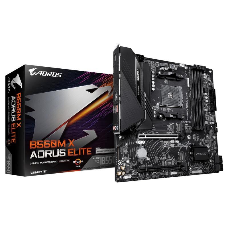GIGABYTE B550M X A ELITE · Cartes mères · Informat Systems Strasbourg