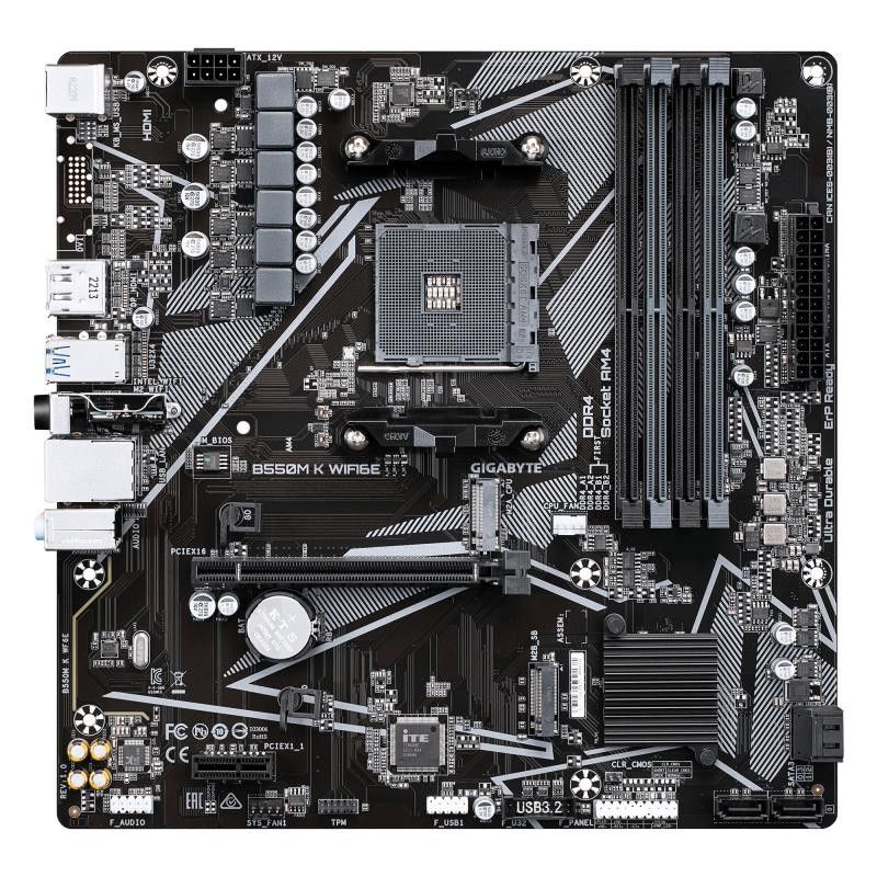 GIGABYTE GIGBAYTE B550M K WF6E · Cartes mères · Informat Systems Strasbourg